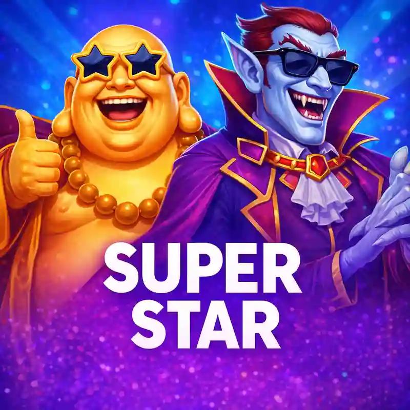 Super Star online slot game banner
